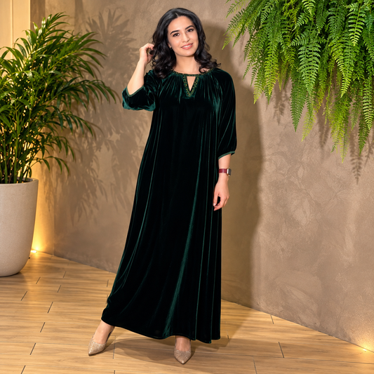 Rochie din catifea TSH527