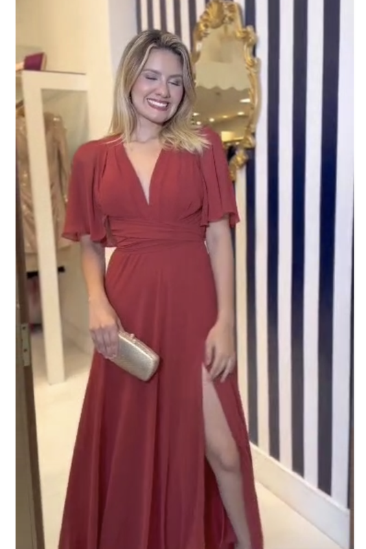 Rochie eleganta din voal TSH390