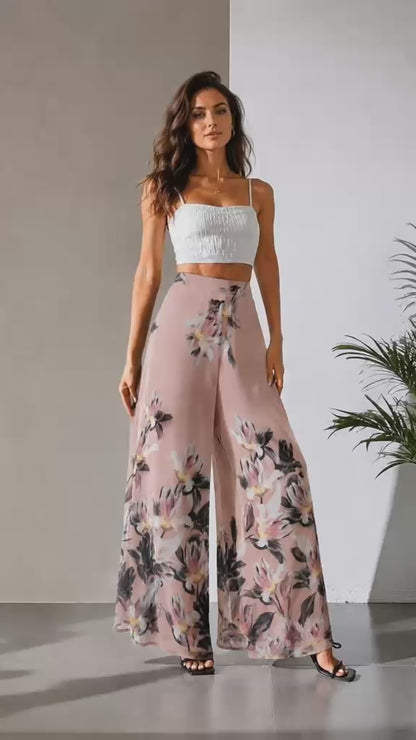 Pantaloni din voal TSH395